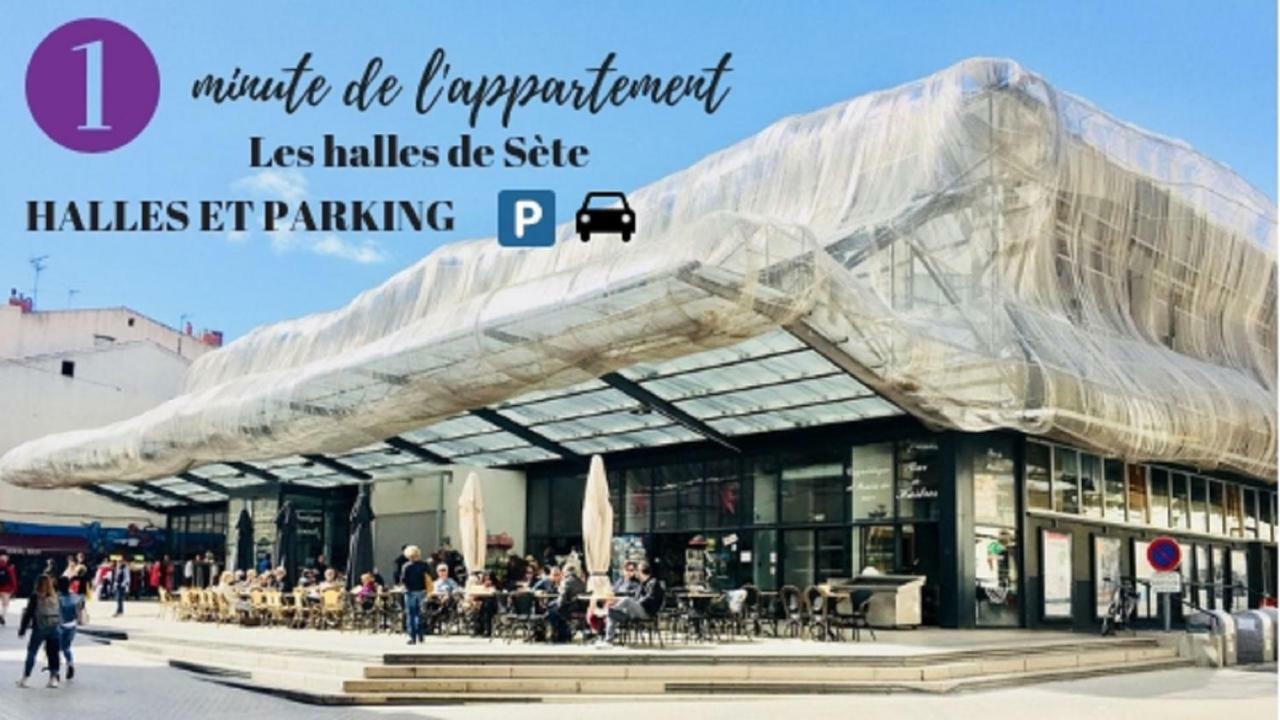 Magnifique Appart 102 M2 Au Bord De L'Eau Hyper Centre Sète Buitenkant foto